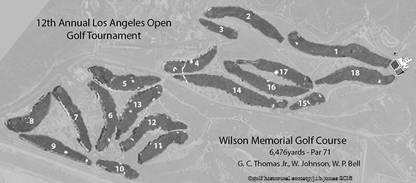 Wilson Memorial golf course as used for LA Open 1937-1939